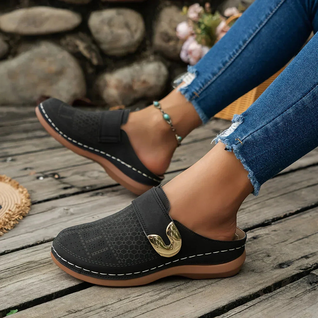 Marel Wedge Sandals — Céline de Montréal — view 6