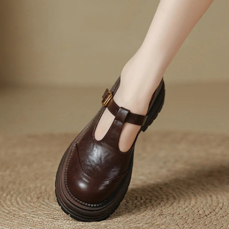 Farisse T-bar Shoes Shoes — Céline de Montréal