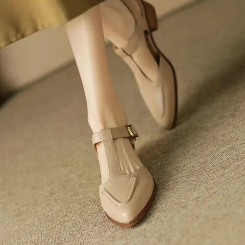 Aurenza Buckle Shoes Shoes — Céline de Montréal — view 3