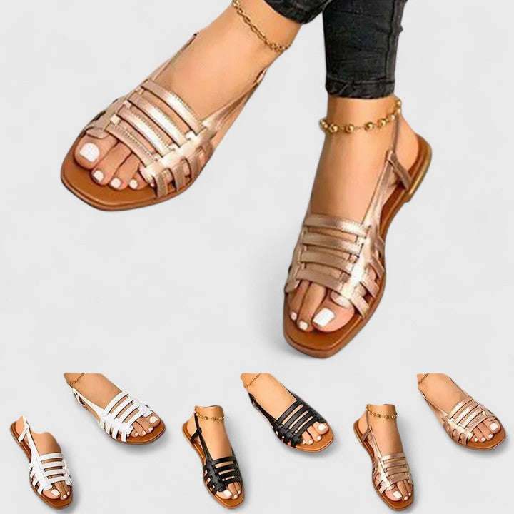 Inès orthopedic sandals Céline de Montréal