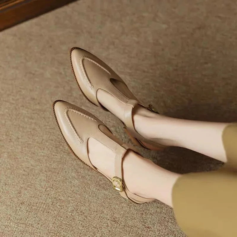 Aurenza Buckle Shoes Shoes — Céline de Montréal — view 5