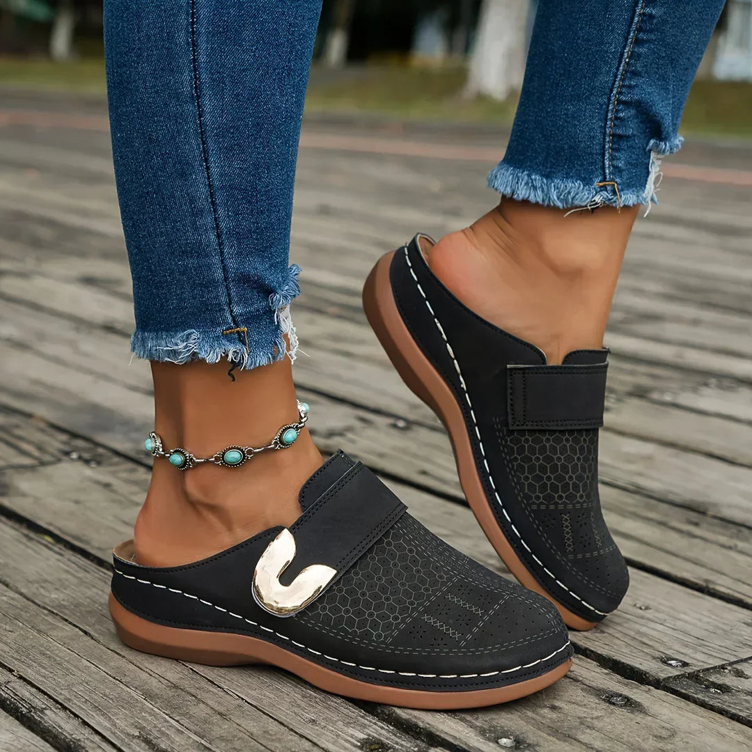 Marel Wedge Sandals — Céline de Montréal — view 7