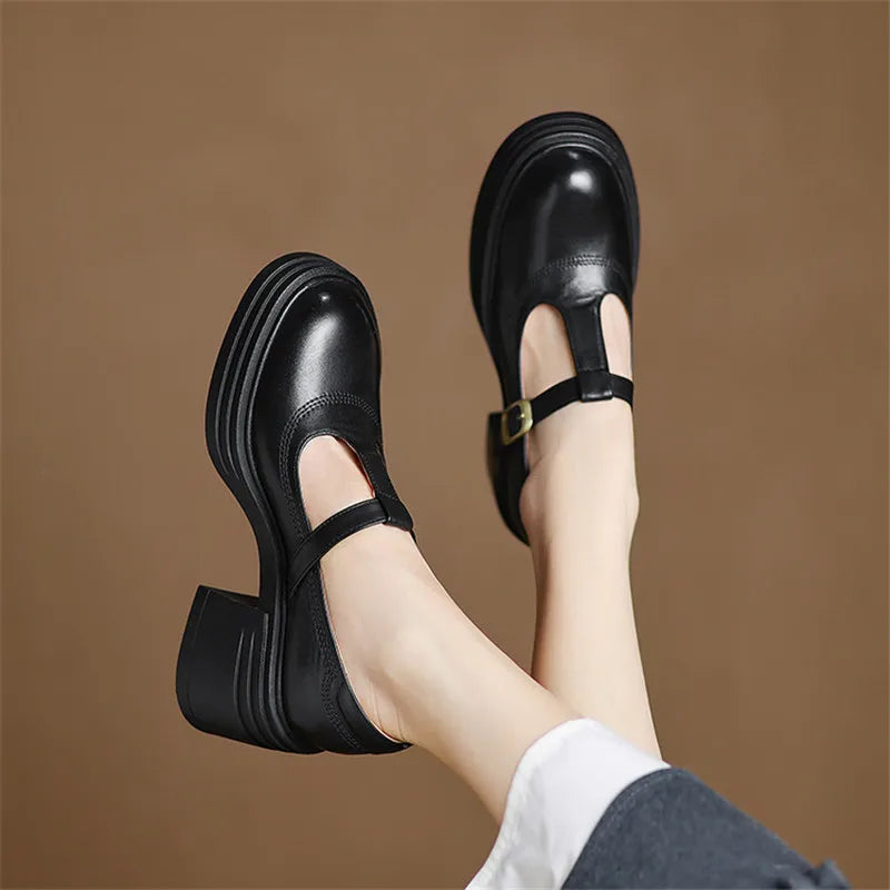Elvana Chunky Pumps Pumps — Céline de Montréal — view 3