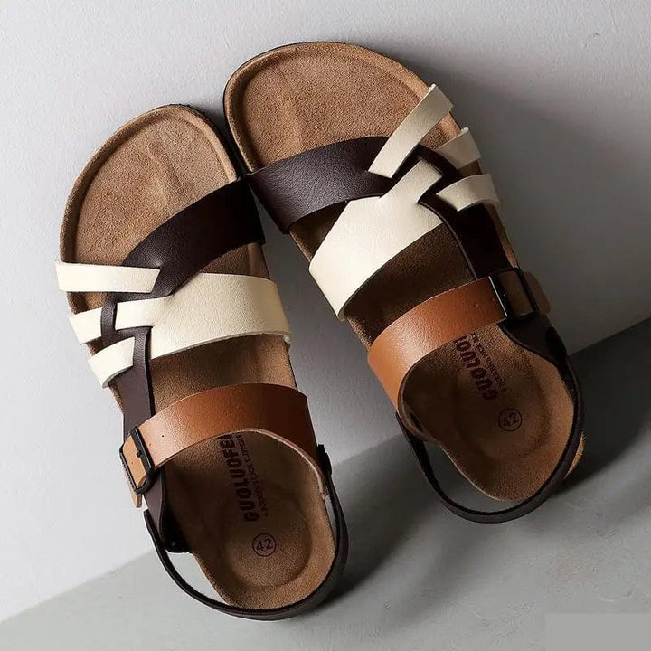Ambre orthopedic sandals Céline de Montréal