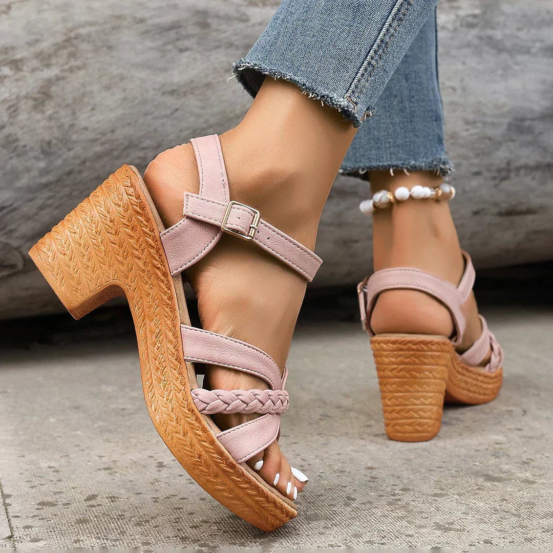Demi- Comfortable Sandals Sandals — Céline de Montréal — view 9