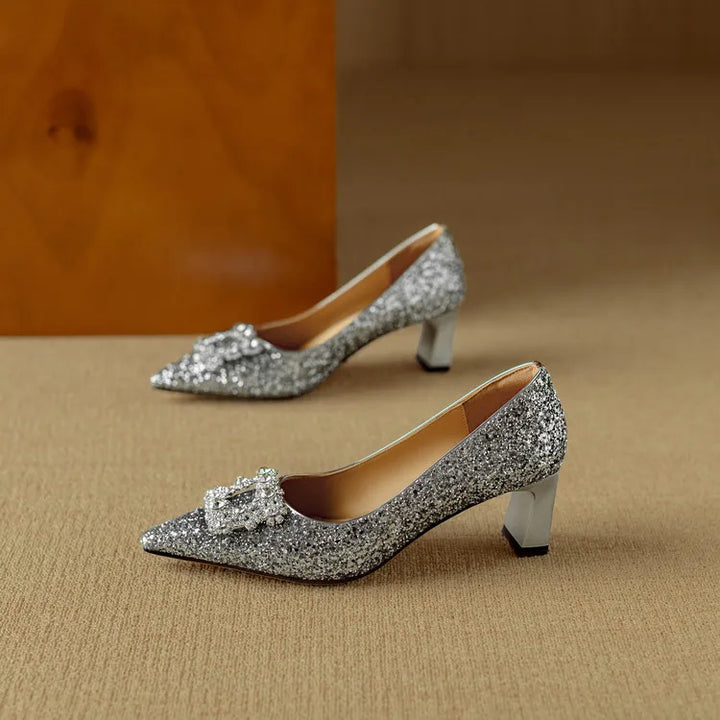 Gloria Glitter Pumps Pumps — Céline de Montréal — view 18