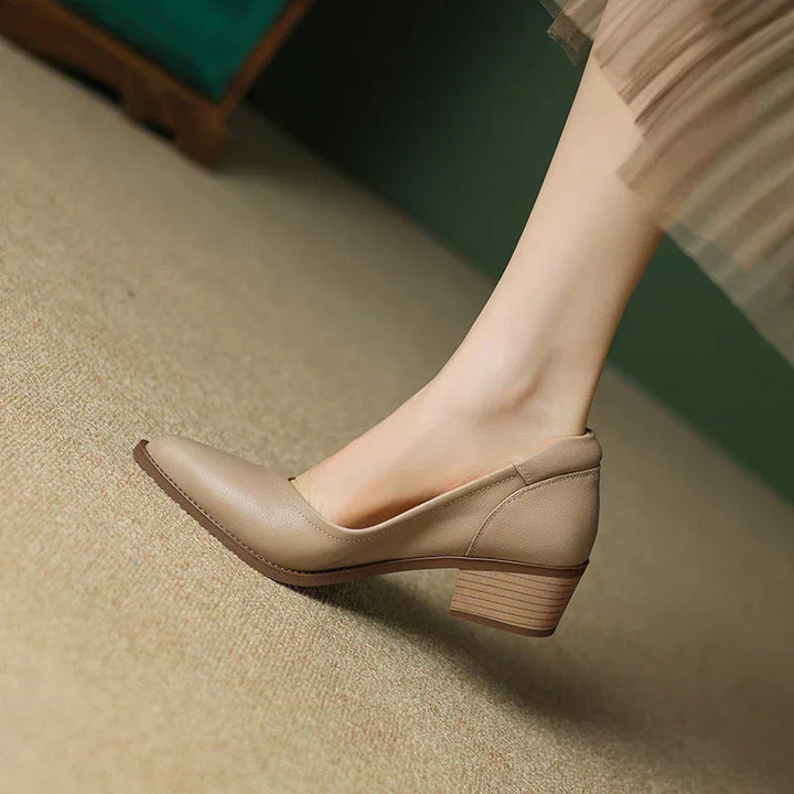 Novalisse Mid Heeled Shoes Shoes — Céline de Montréal — view 2
