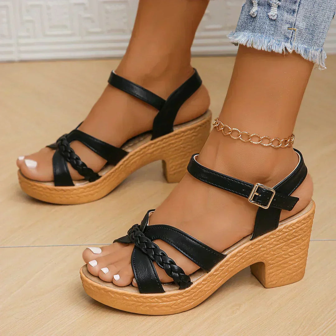 Demi- Comfortable Sandals Sandals — Céline de Montréal — view 5