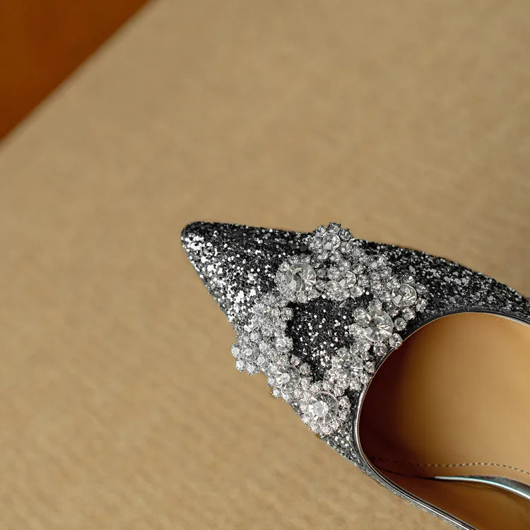 Gloria Glitter Pumps Pumps — Céline de Montréal — view 14