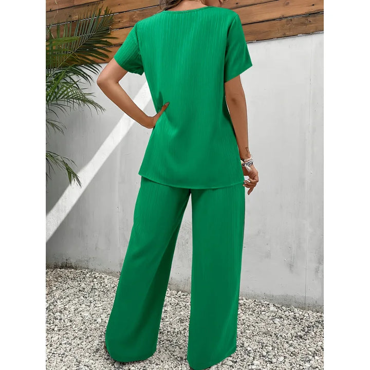 Lorrina Elegant Soft Two-Piece Set Two-Piece Sets — Céline de Montréal — view 5