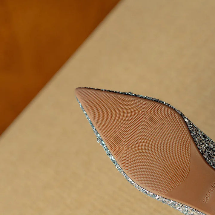 Gloria Glitter Pumps Pumps — Céline de Montréal — view 15