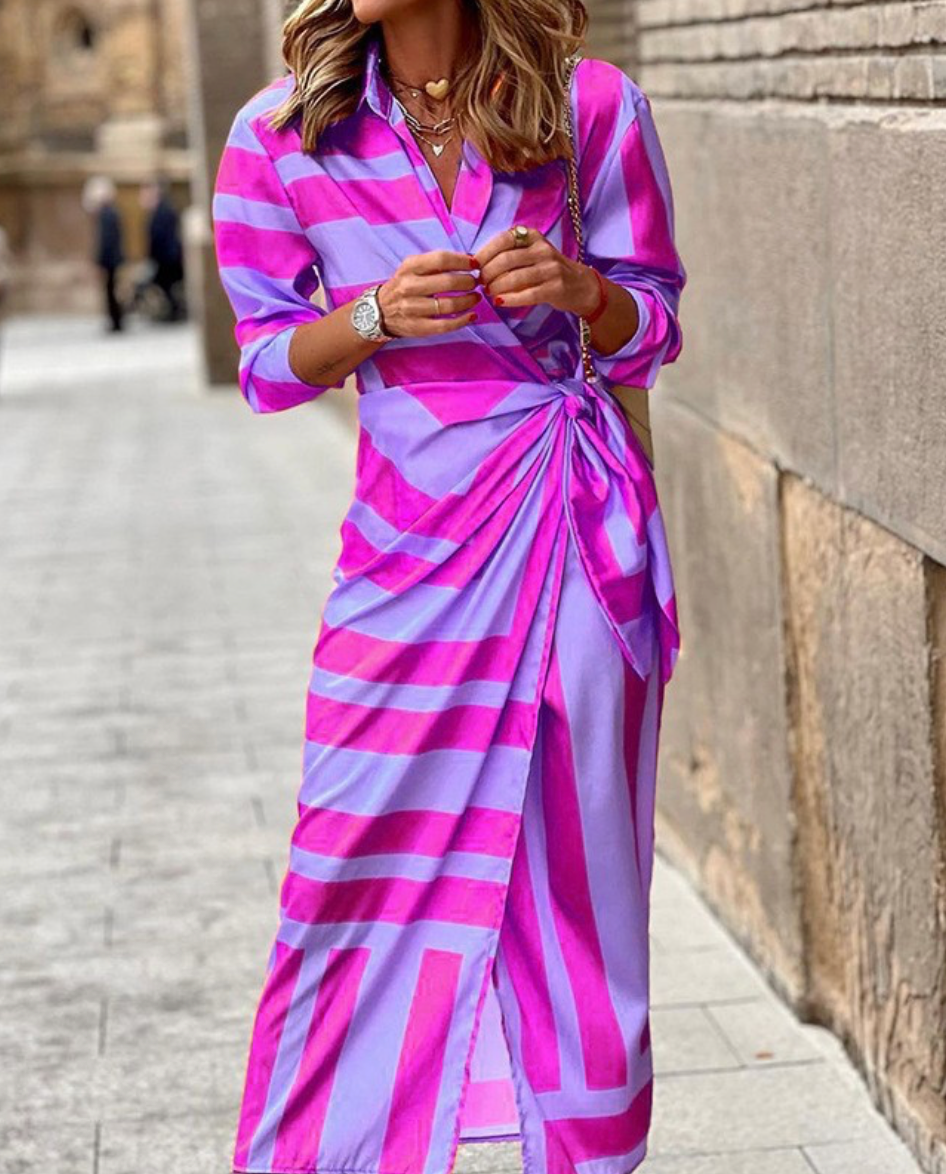 Elvina Wrap Dresses — Céline de Montréal — view 12