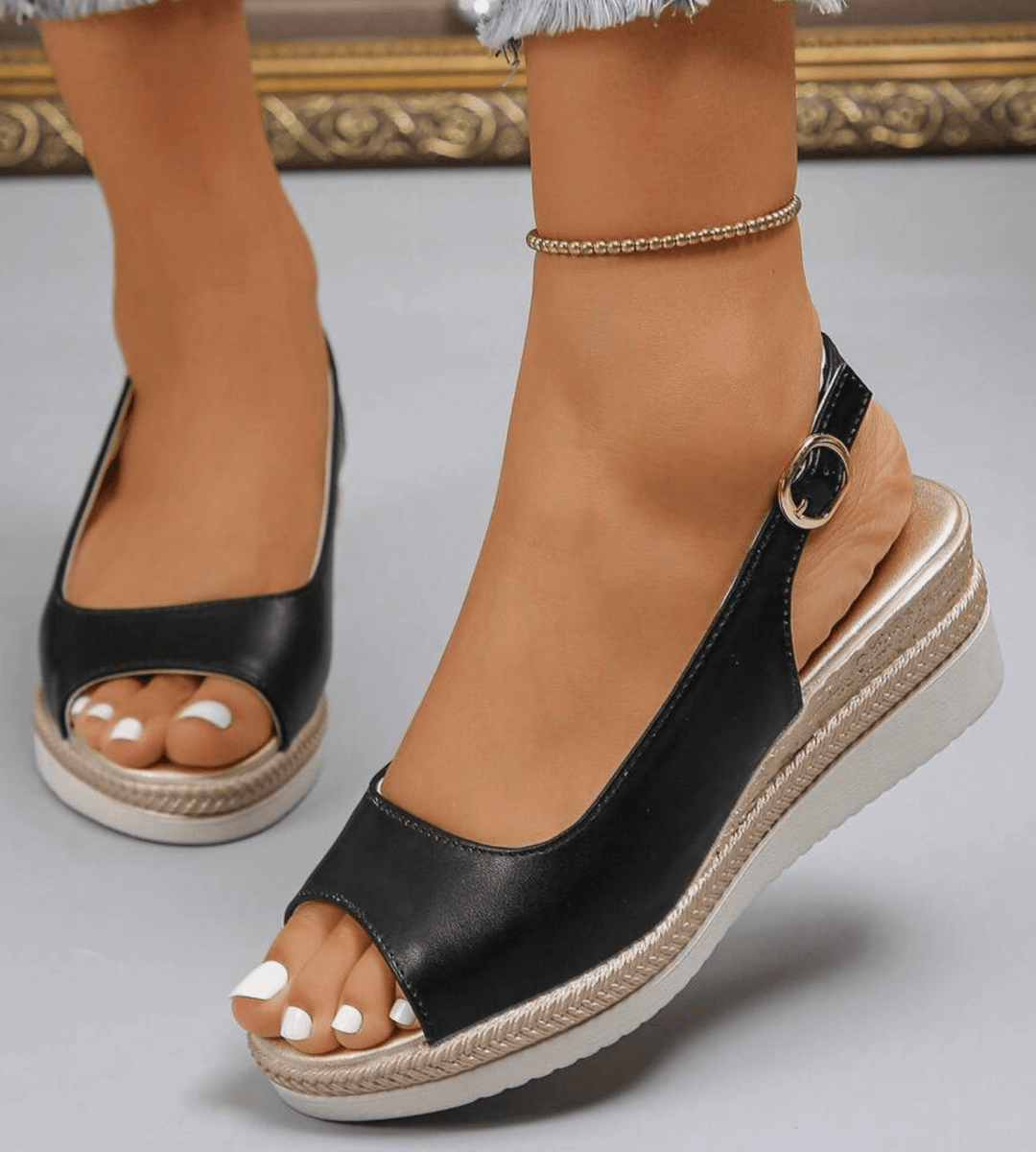 Zoe Orthopedic Sandals — Céline de Montréal — view 2