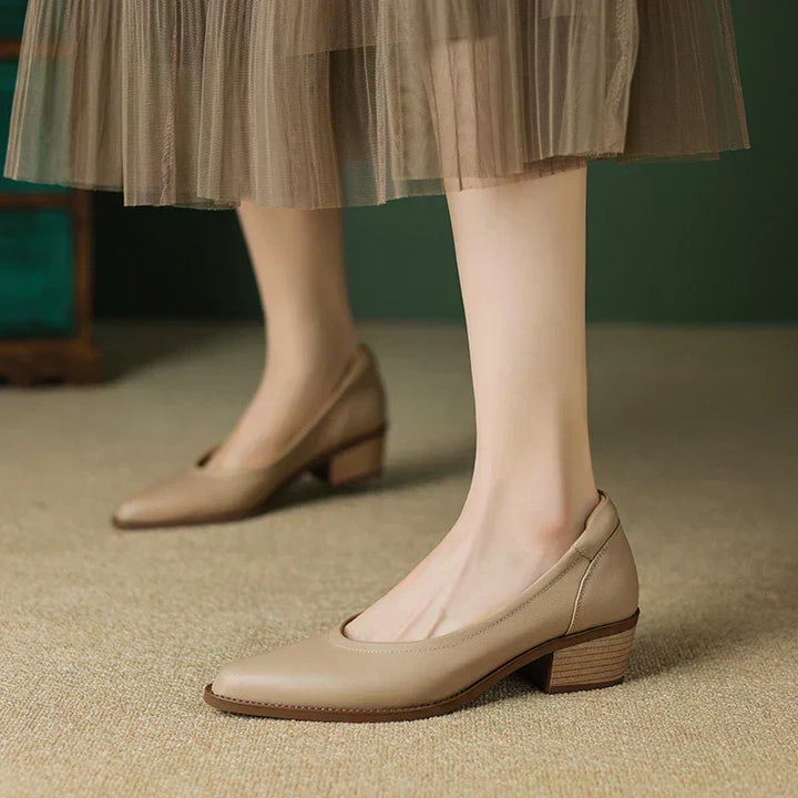 Novalisse Mid Heeled Shoes Shoes — Céline de Montréal — view 3