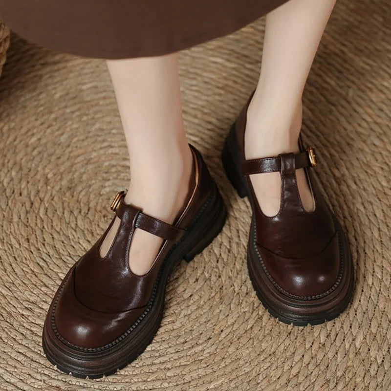 Farisse T-bar Shoes Shoes — Céline de Montréal — view 2