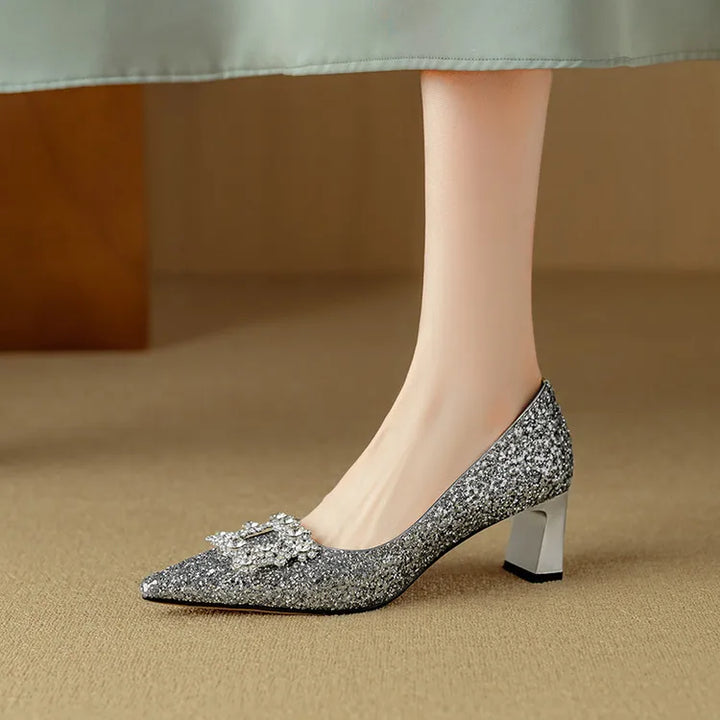 Gloria Glitter Pumps Pumps — Céline de Montréal — view 10