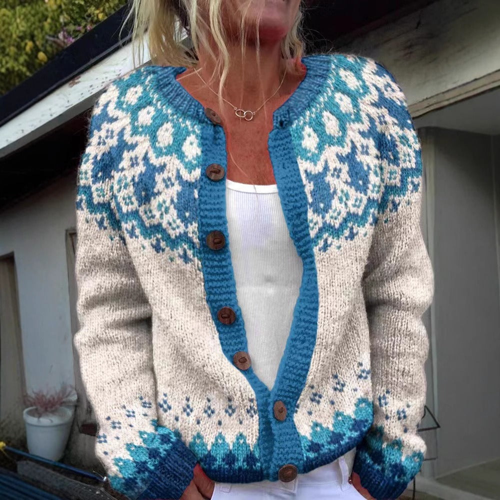 Eva Icelandic Cardigans — Céline de Montréal — view 2