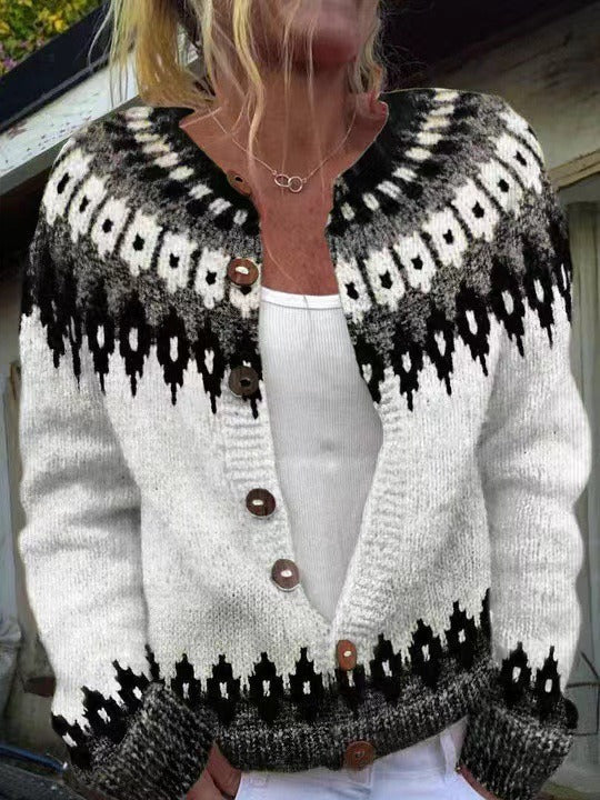 Alexa Icelandic Cardigans — Céline de Montréal — view 2