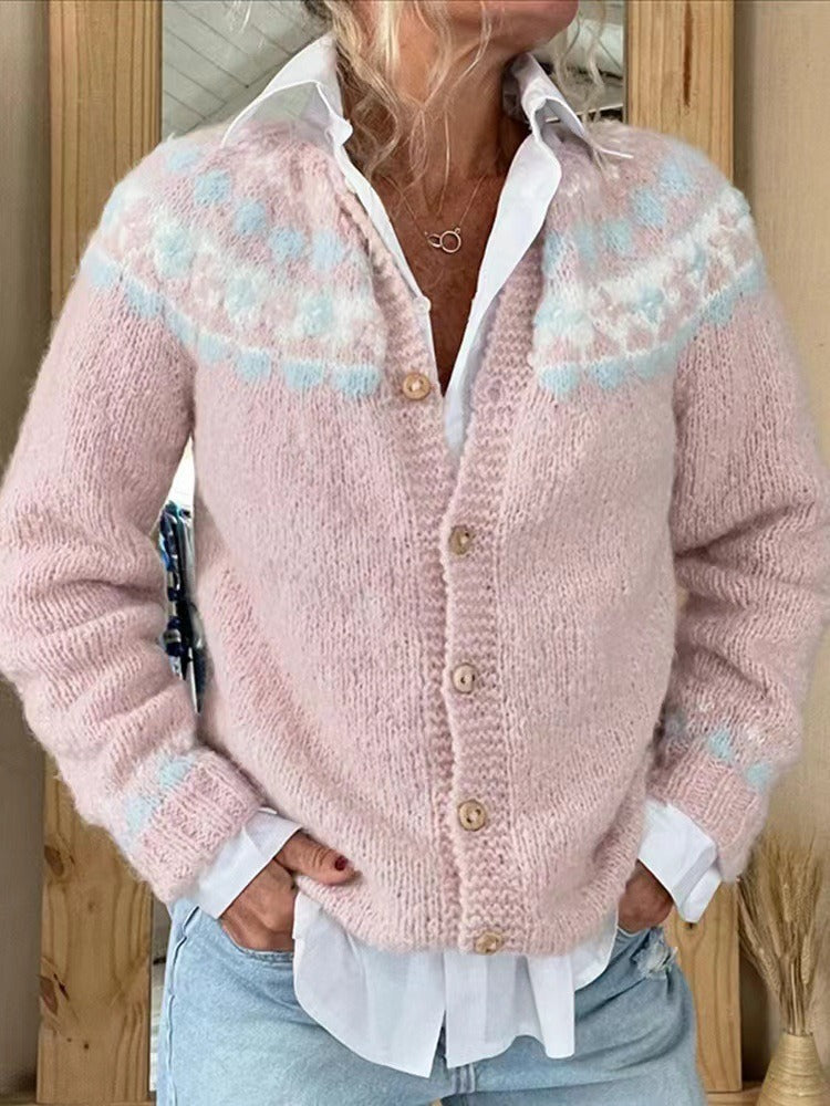 Sarah Icelandic Cardigans — Céline de Montréal — view 2