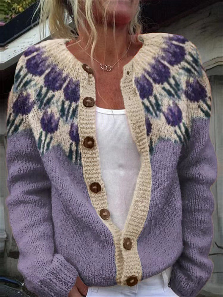 Josephine Icelandic Cardigans Icelandic Cardigans — Céline de Montréal — view 2