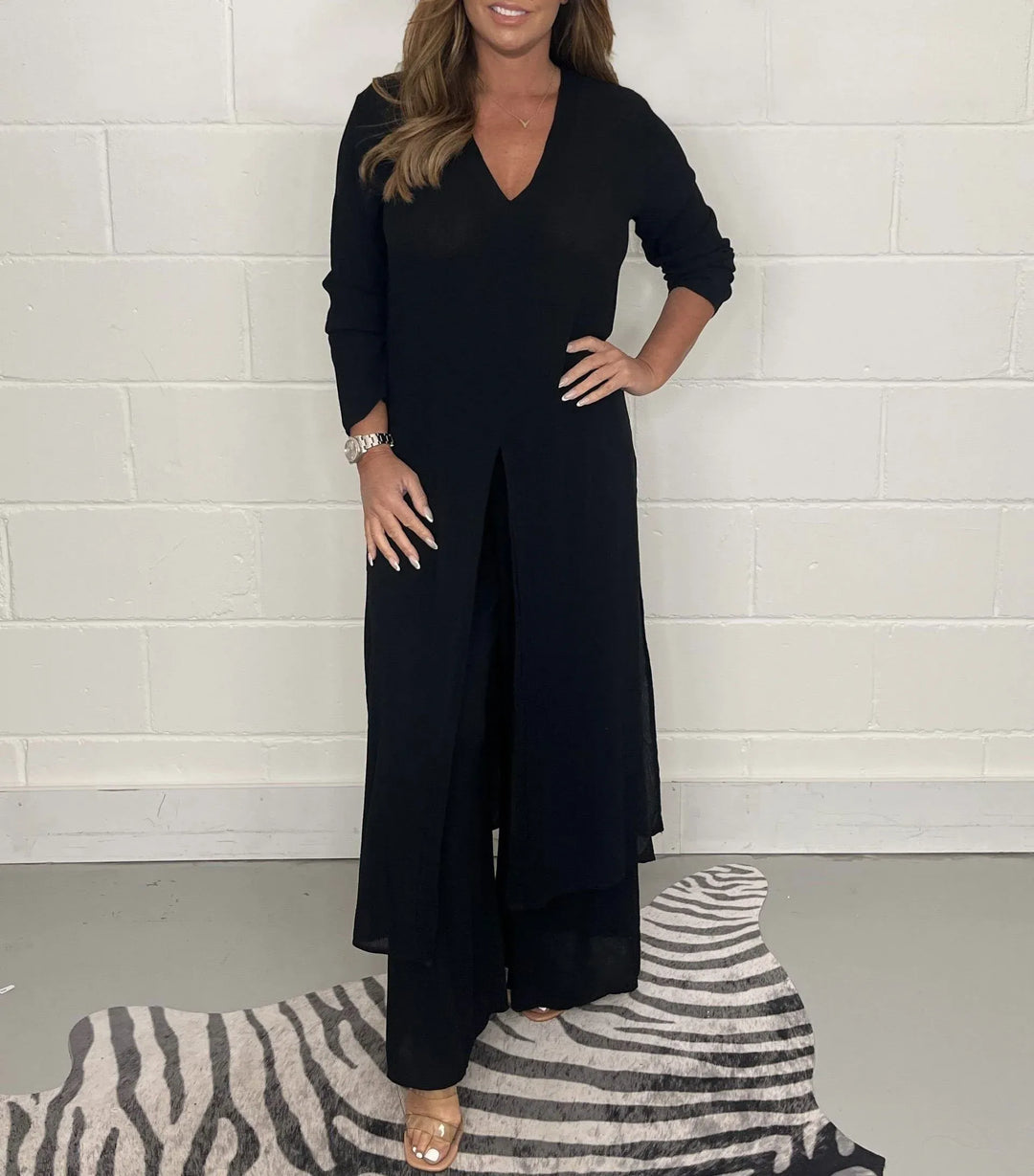 Cherly Comfy Two-Piece Set Two-Piece Sets — Céline de Montréal — view 3