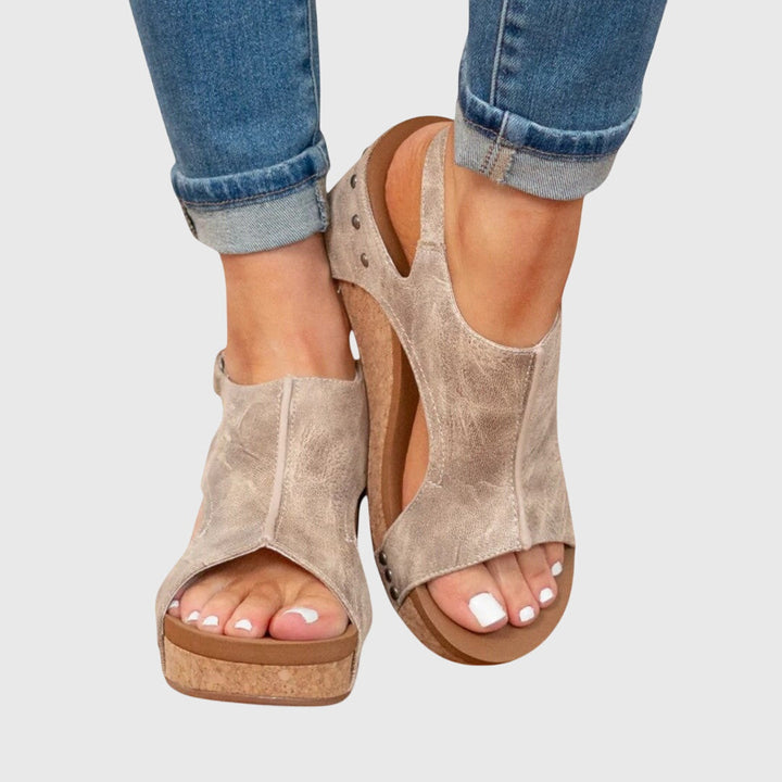 Adela Orthopedic Sandals — Céline de Montréal — view 2