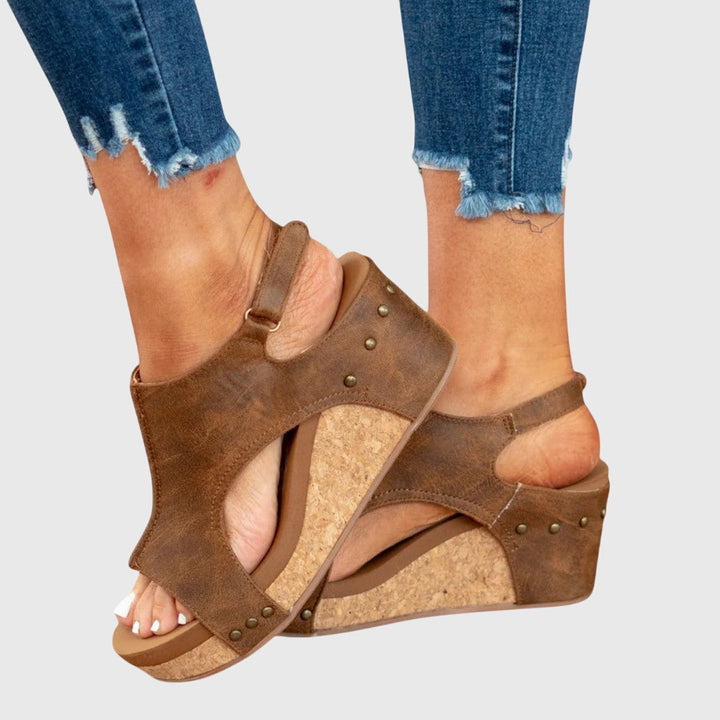 Adela Orthopedic Sandals — Céline de Montréal — view 12