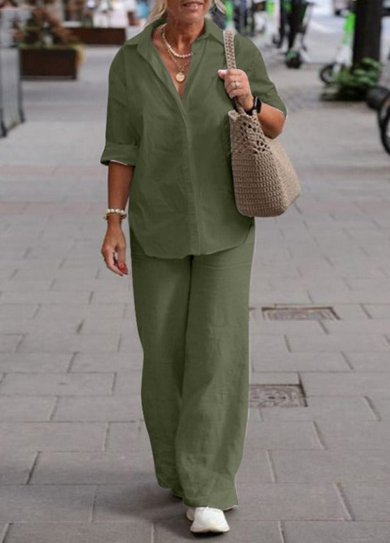 Denice Elegant Casual Two Piece Set Two-Piece Sets — Céline de Montréal