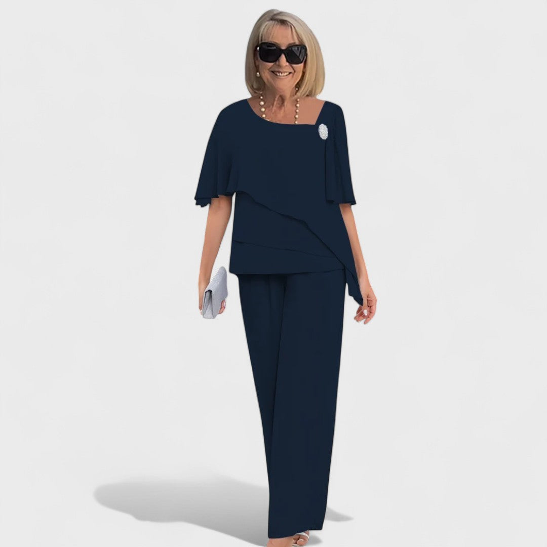 Wynonna Elegant Two-Piece Set Two-Piece Sets — Céline de Montréal — view 2