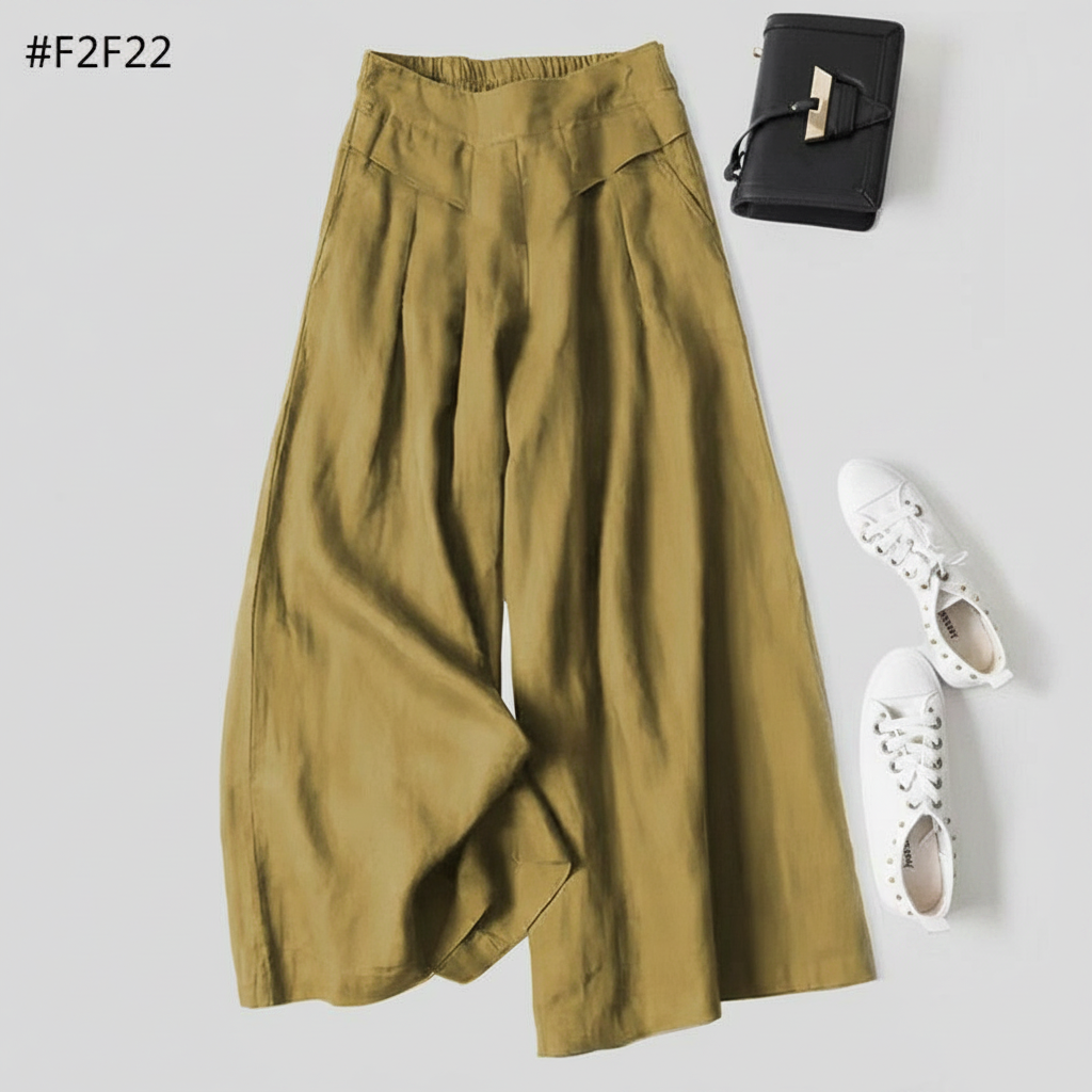 Béatrice Wide-Leg Pants — Céline de Montréal