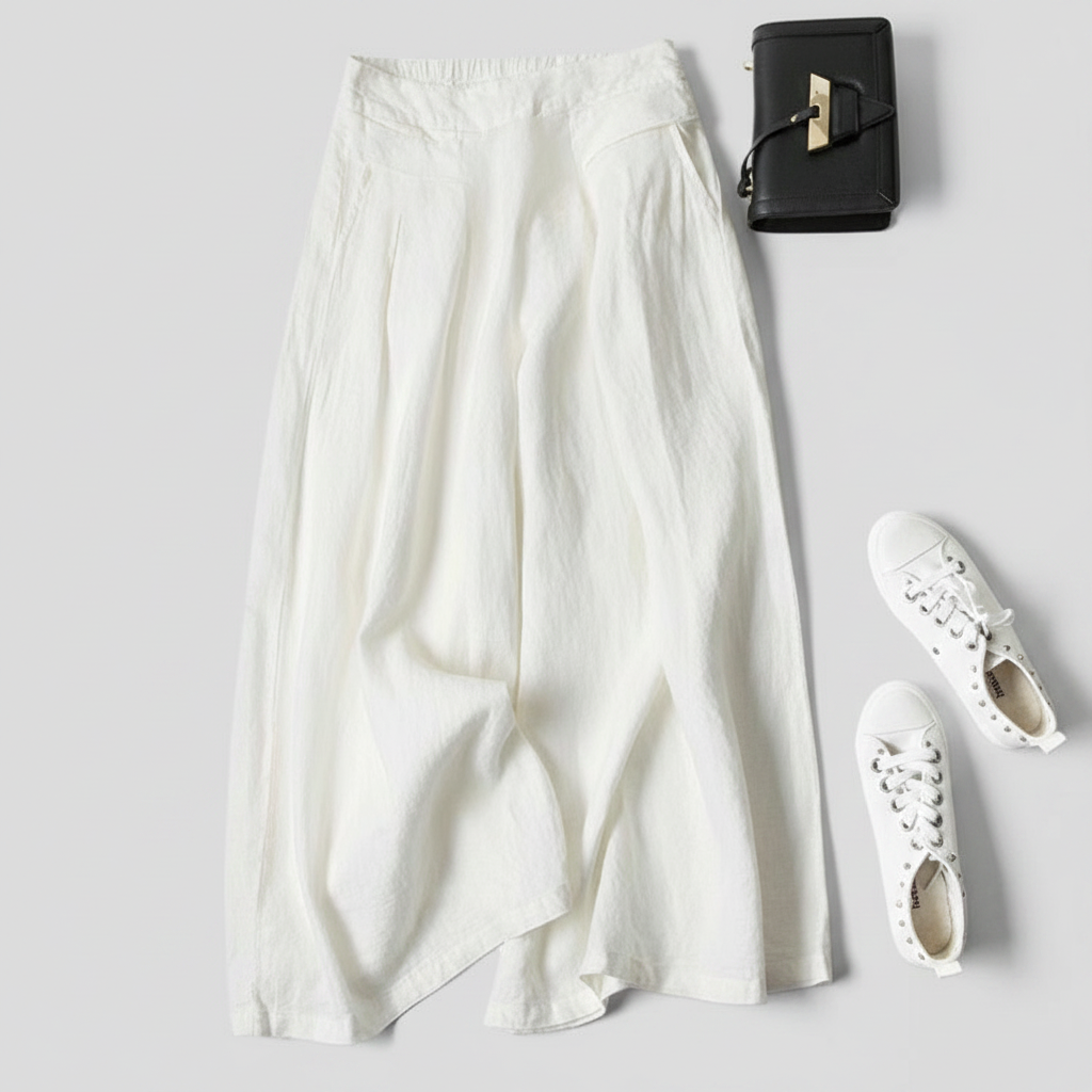 Béatrice Wide-Leg Pants — Céline de Montréal — view 7