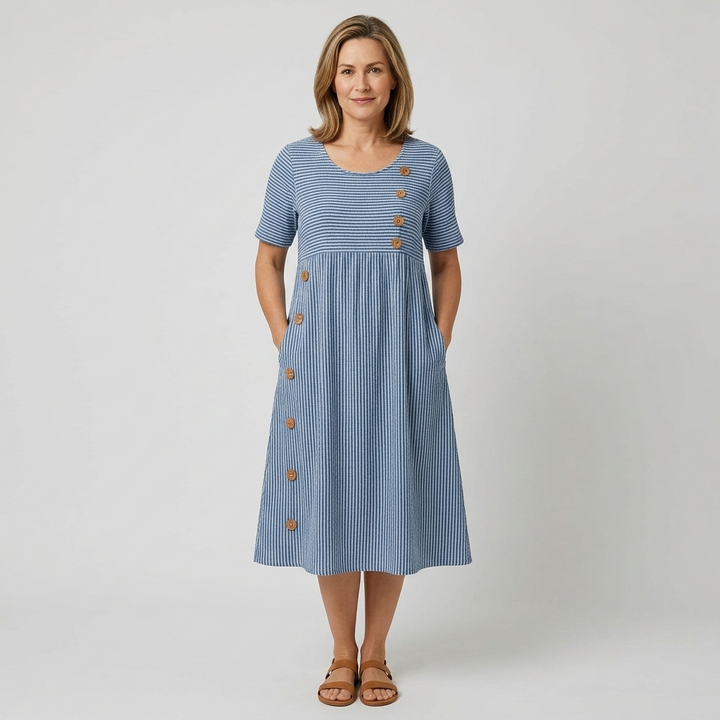Océane Midi Dresses — Céline de Montréal