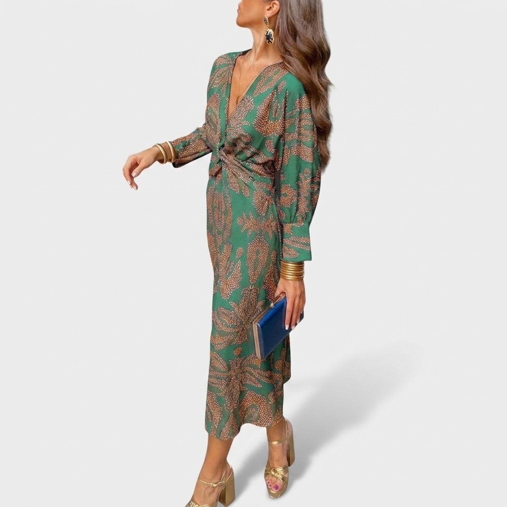 Beatrice Wrap Dresses — Céline de Montréal — view 3