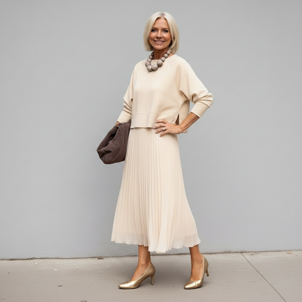 Emmie Elegant Two-Piece Set Two-Piece Sets — Céline de Montréal — view 26