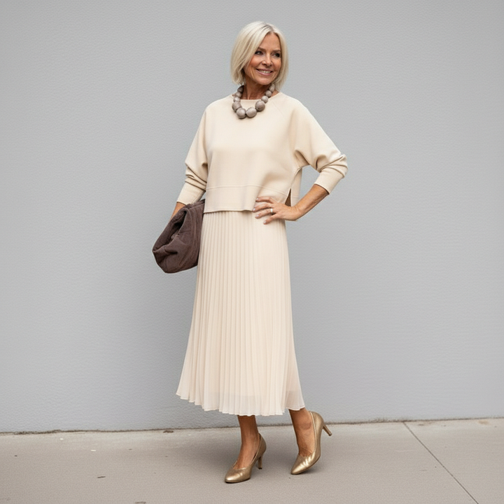 Emmie Elegant Two-Piece Set Two-Piece Sets — Céline de Montréal — view 23