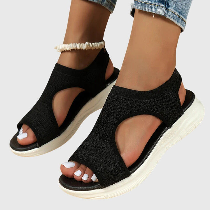 Nathalie orthopedic sandals Céline de Montréal