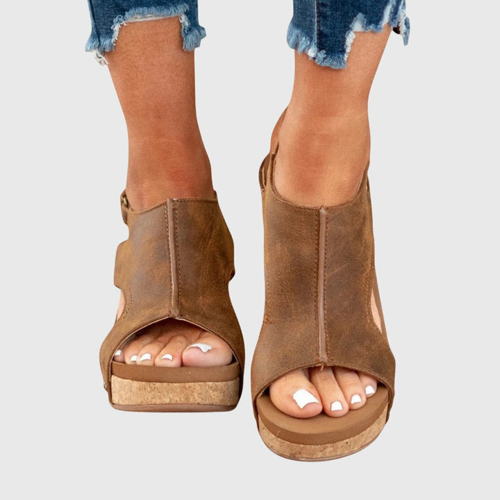 Adela Orthopedic Sandals — Céline de Montréal — view 9
