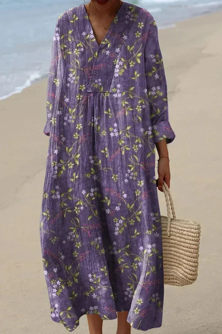 Violet Bloom Dress Dresses — Céline de Montréal
