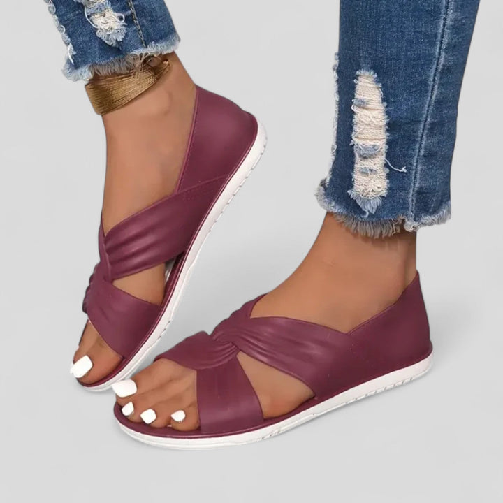 Lesley Orthopedic Sandals — Céline de Montréal — view 6