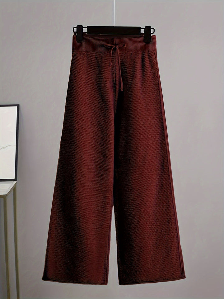 Emily Cozy Knit Loungewear Set Loungewear Sets — Céline de Montréal — view 8