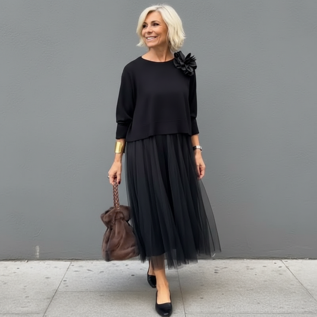 Emmie Elegant Two-Piece Set Two-Piece Sets — Céline de Montréal — view 19