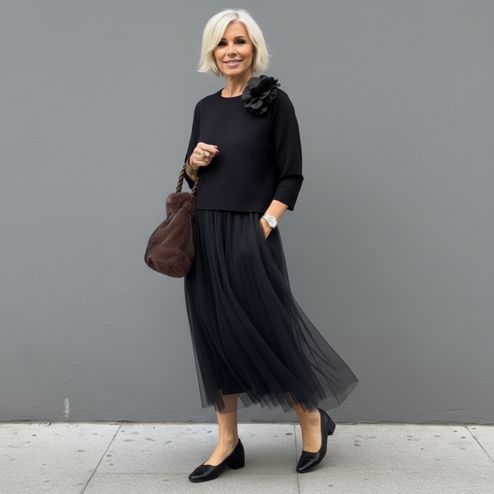Emmie Elegant Two-Piece Set Two-Piece Sets — Céline de Montréal — view 20
