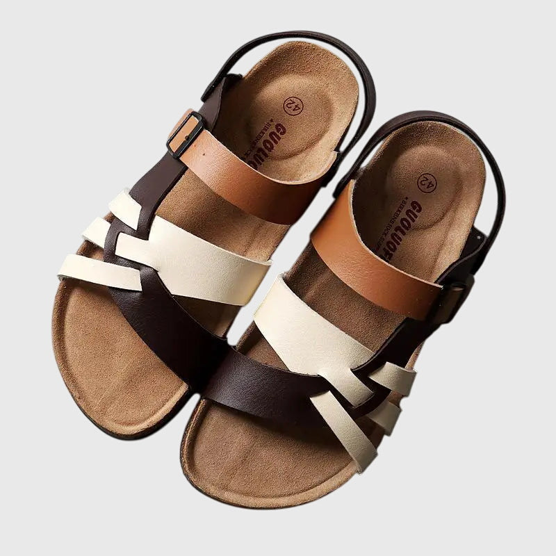 Nora orthopedic sandals Céline de Montréal