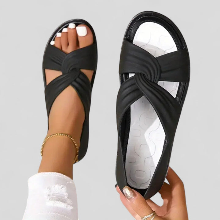 Lesley Orthopedic Sandals — Céline de Montréal