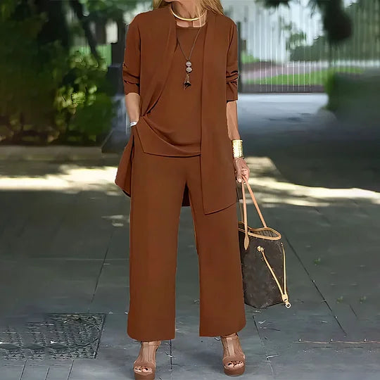 Laney Elegant Casual Three-Piece Set Three-Piece Sets — Céline de Montréal — view 5