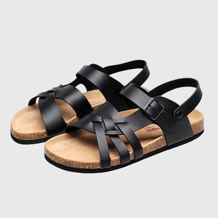 Nora orthopedic sandals Céline de Montréal