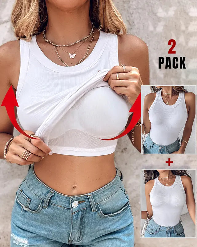 Dasha Tank Tops — Céline de Montréal — view 4