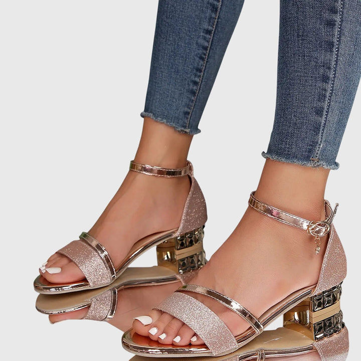 Alison Orthopedic Heeled Sandals — Céline de Montréal — view 6