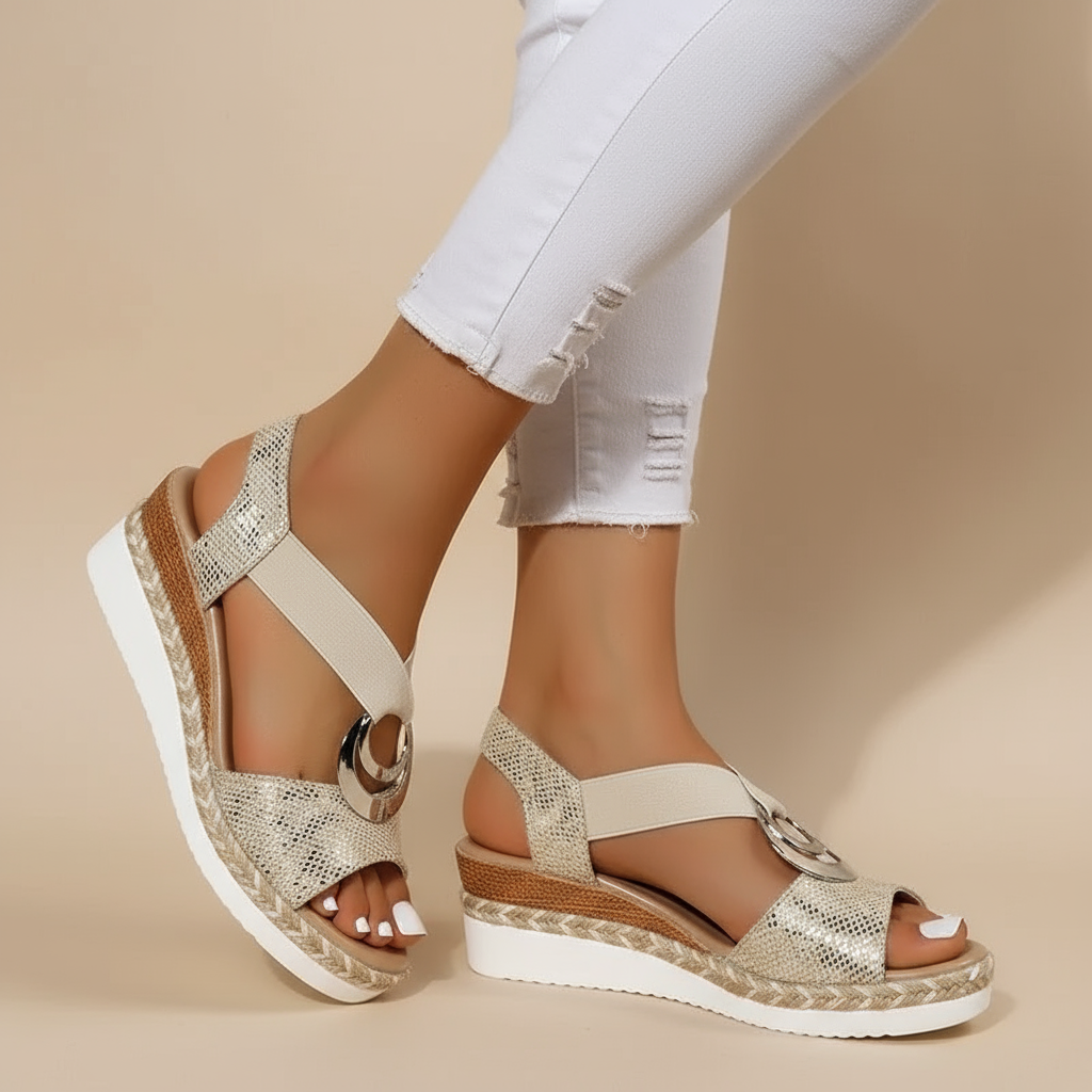 Myla Platform Sandals — Céline de Montréal