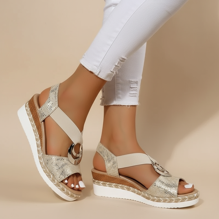 Myla Platform Sandals — Céline de Montréal